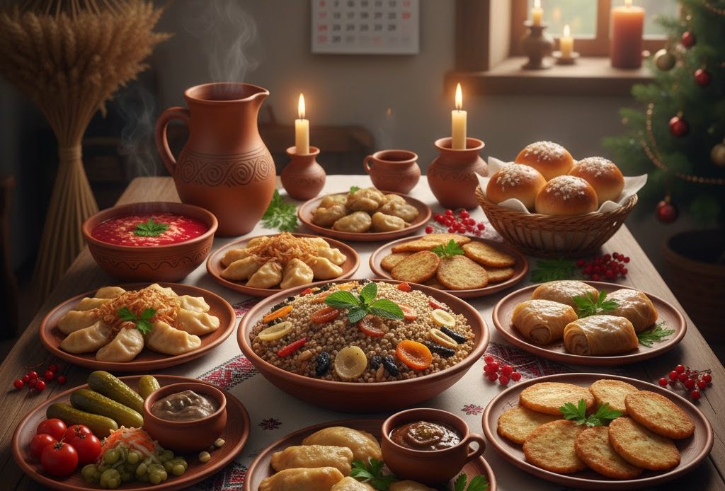 12 пісних страв на Святвечір — традиційне меню